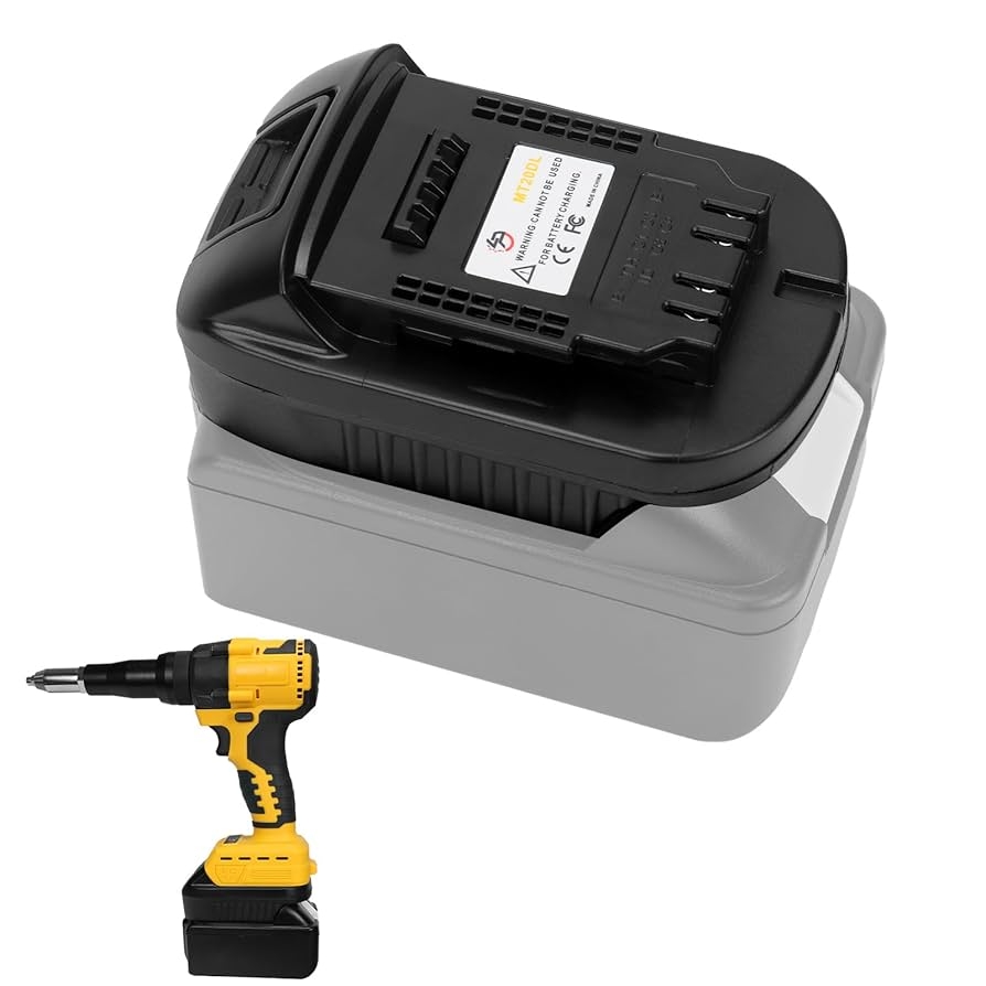 LaiPuDuo MT20DL Adapter For Makita 18V To For DeWalt 20V DCB200 