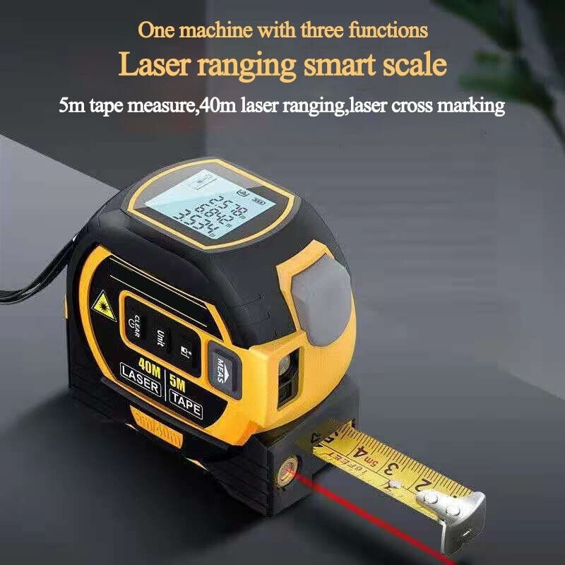 dewalt laser measuring tape