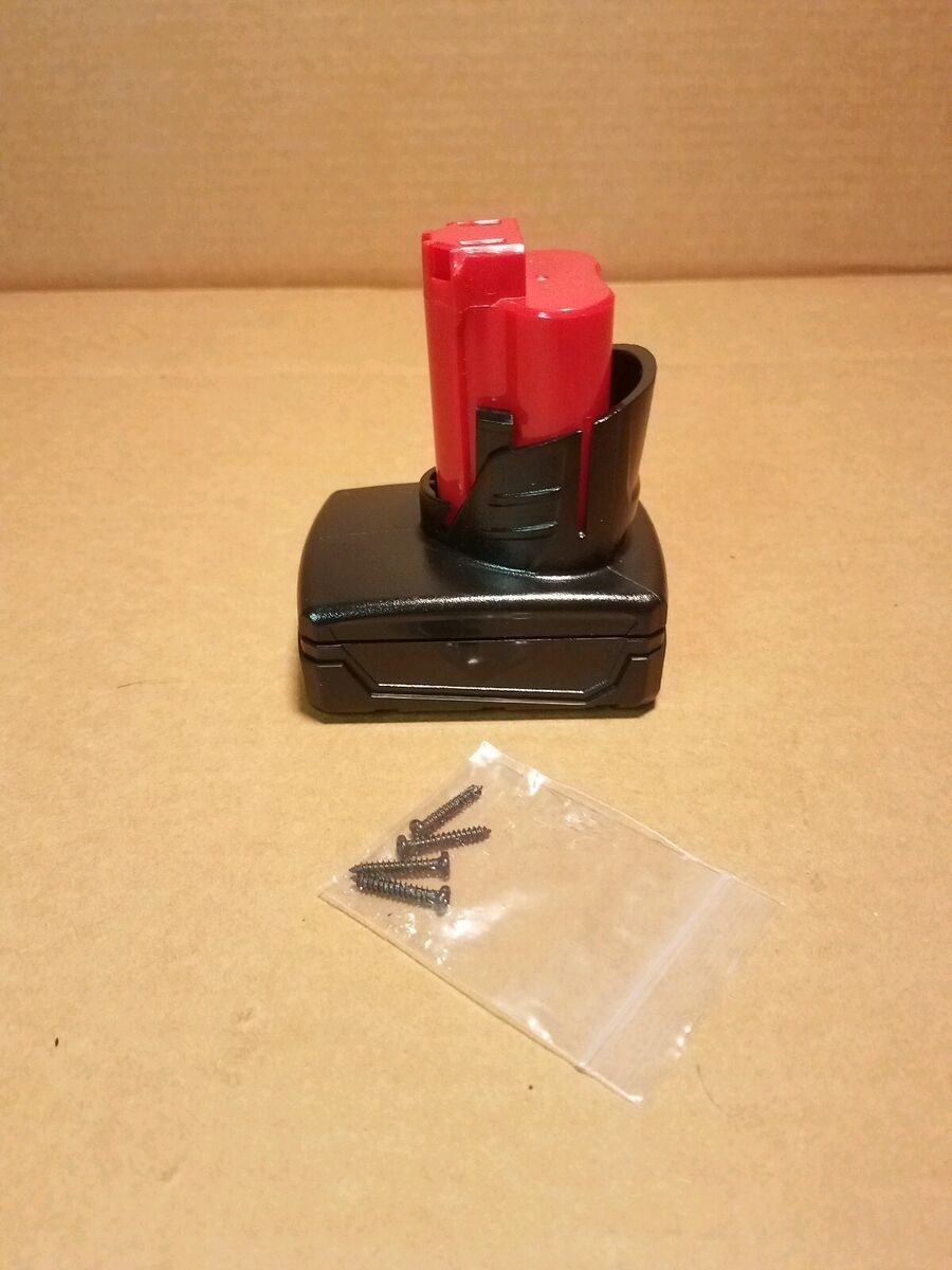 M12 12V 3Ah 4Ah 6Ah Battery Plastic Case Shell Repair Rebuild For Milwaukee EBay