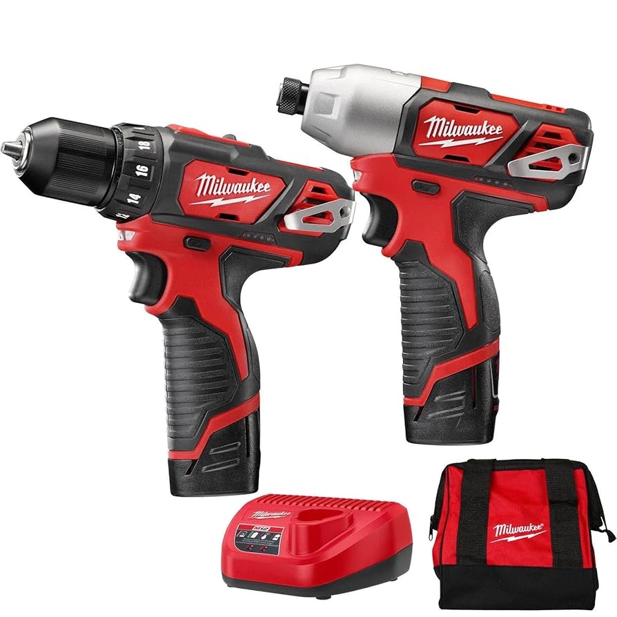 M12 Drill Impact Combo Kit Milwaukee 2494 22 Amazon