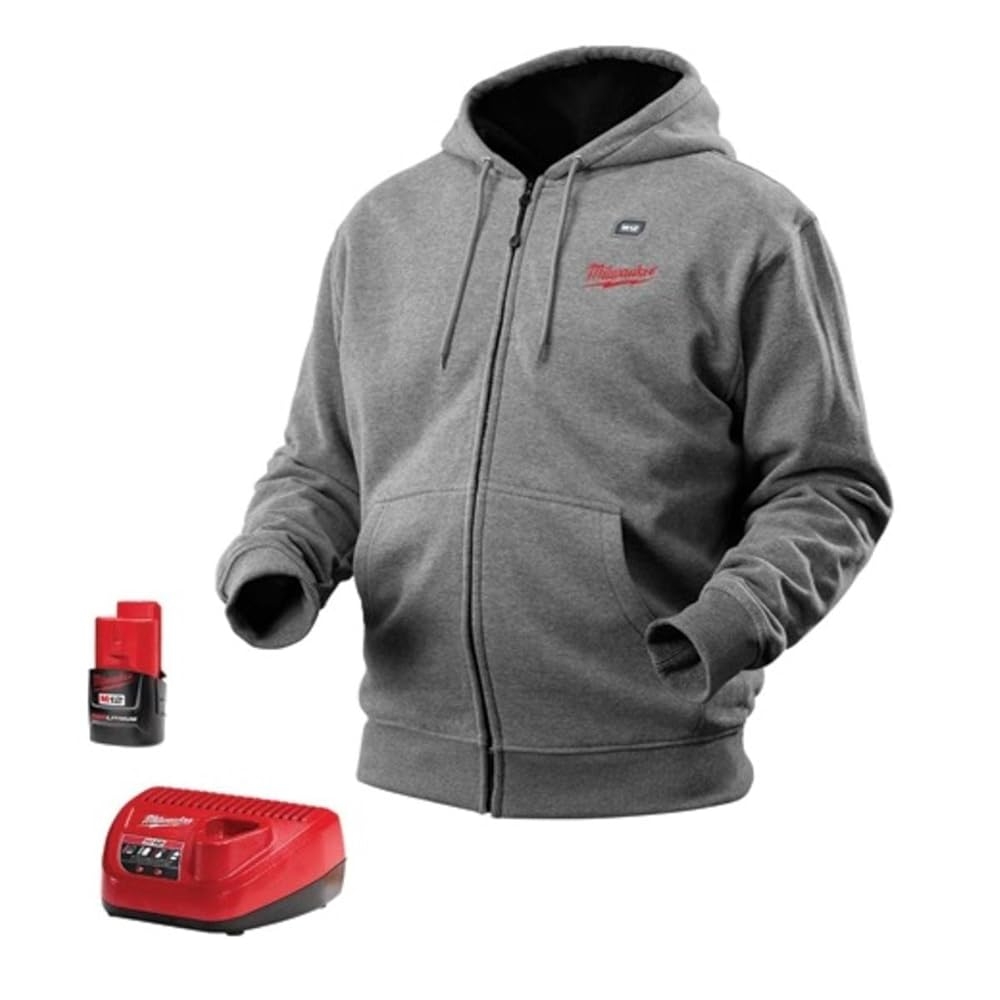 M12 Heated Hoodie Kit 2X Gray Amazon