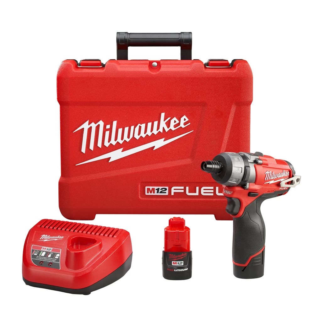 MILW 2402 22 M12 FUEL 1 4 2 SPD SCREWDRIVER KIT T A Industrial