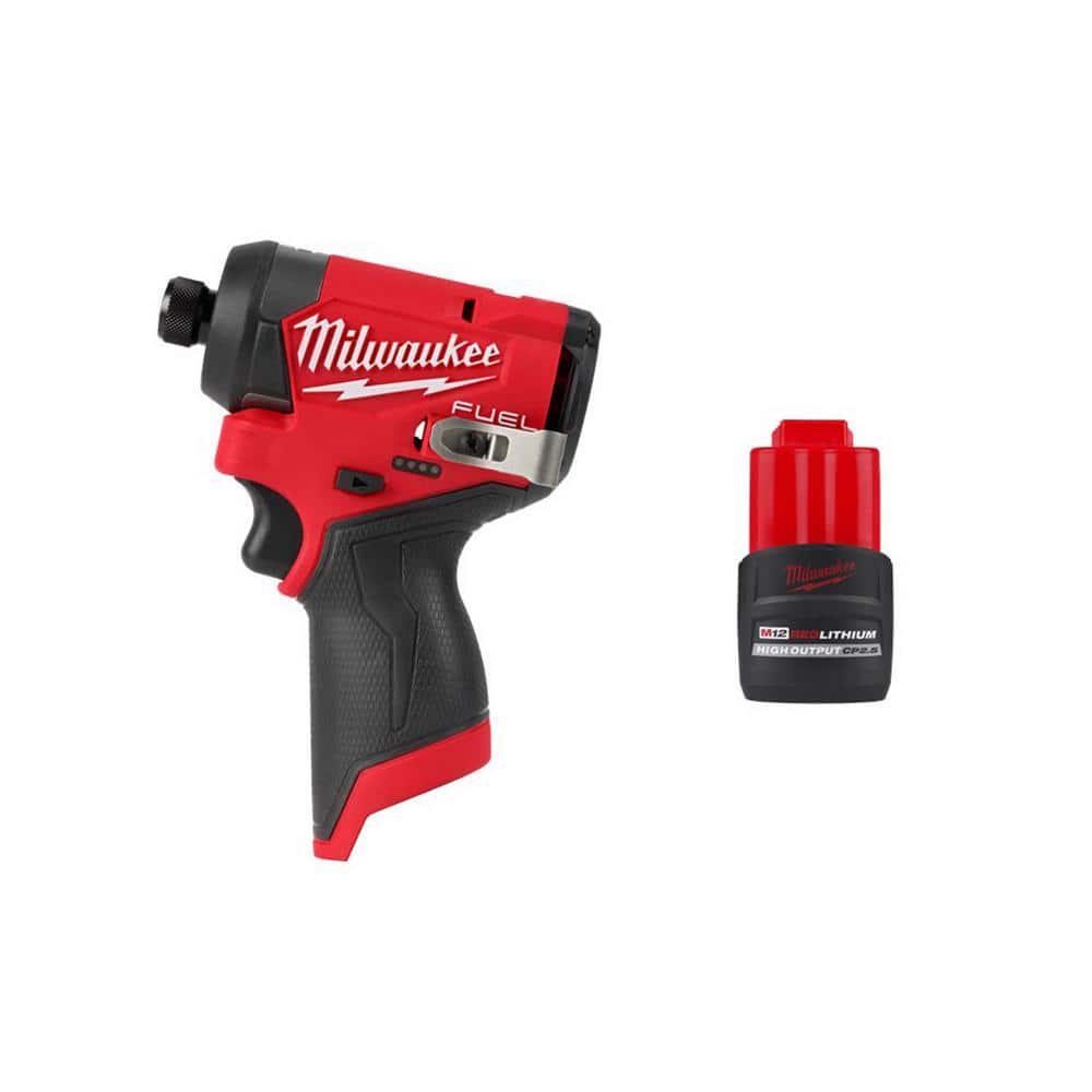 milwaukee 1 4 hex impact driver m12