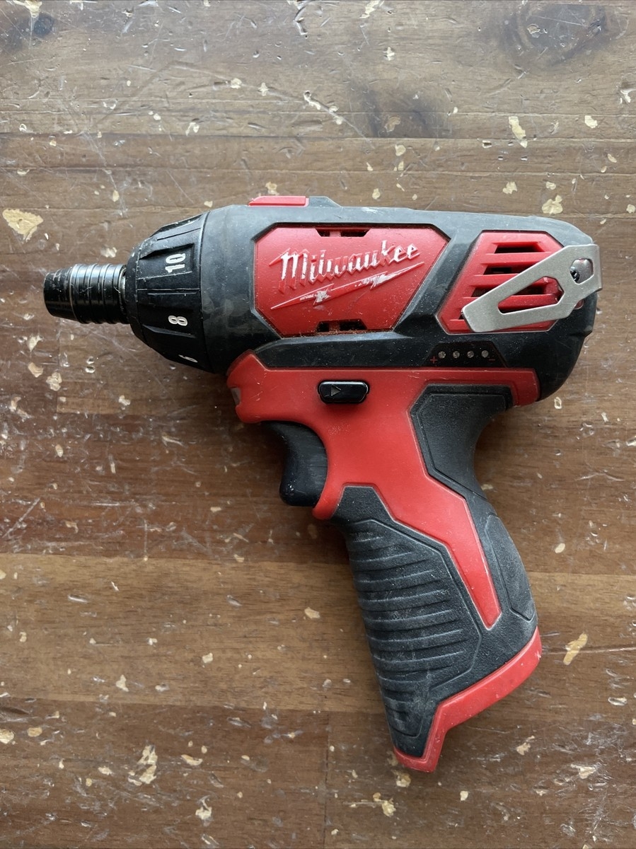 Milwaukee 2401 20 M12 12V Cordless 1 4 Hex Screwdriver Tool Only Free Shipping EBay