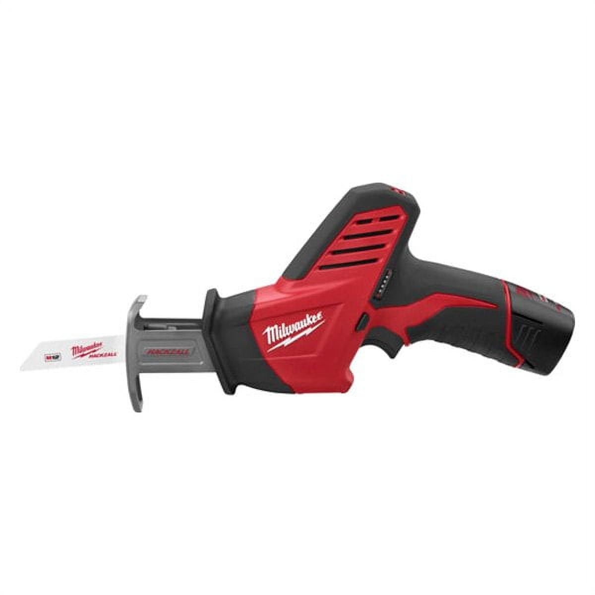 Milwaukee 2420 22 M12 Fuel Hackzall 1 2 12V 1 5Ah Cordless Straight Handle Reciprocating Saw Kit Walmart