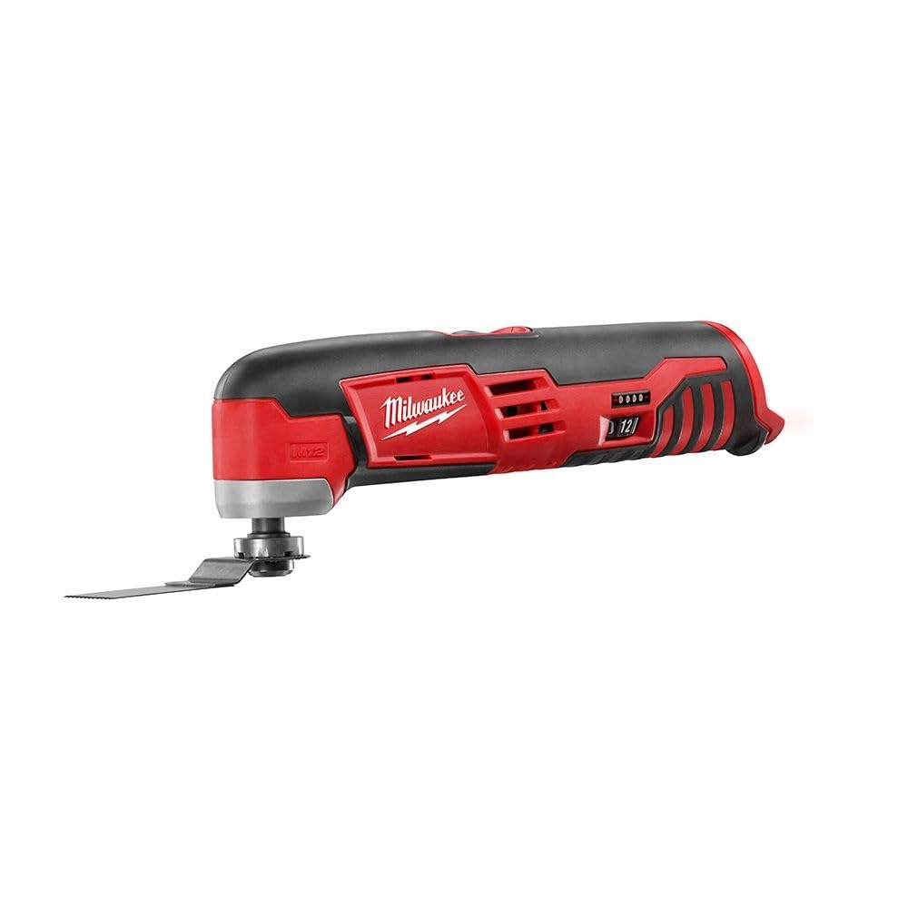 Milwaukee 2426 20 M12 12 Volt Redlithium Ion 20 000 OPM Variable Speed Cordless Multi Tool With Multi Use Blade Sanding Pad And Multi Grit Papers Battery Not Included Power Only Power Rotary Tools Amazon