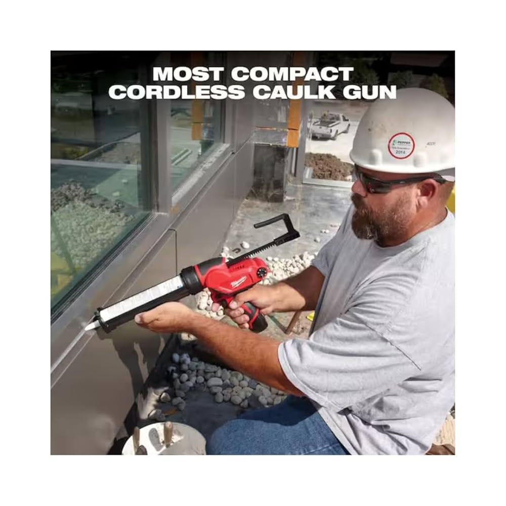Milwaukee 2441 20 M12 10 Oz Caulk Gun Tool Only Hand Caulking Guns Amazon