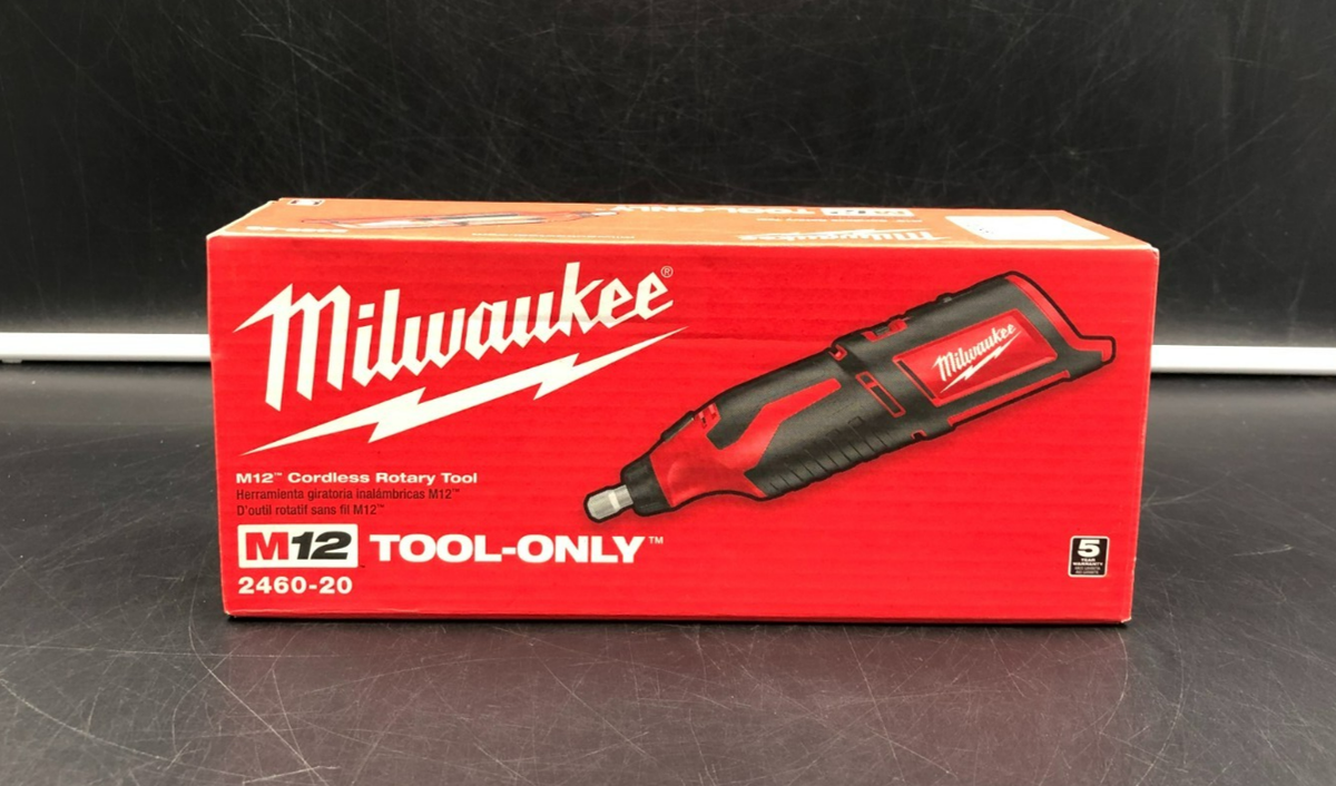 Milwaukee 2460 20 M12 Cordless Rotary Tool Red For Sale Online EBay