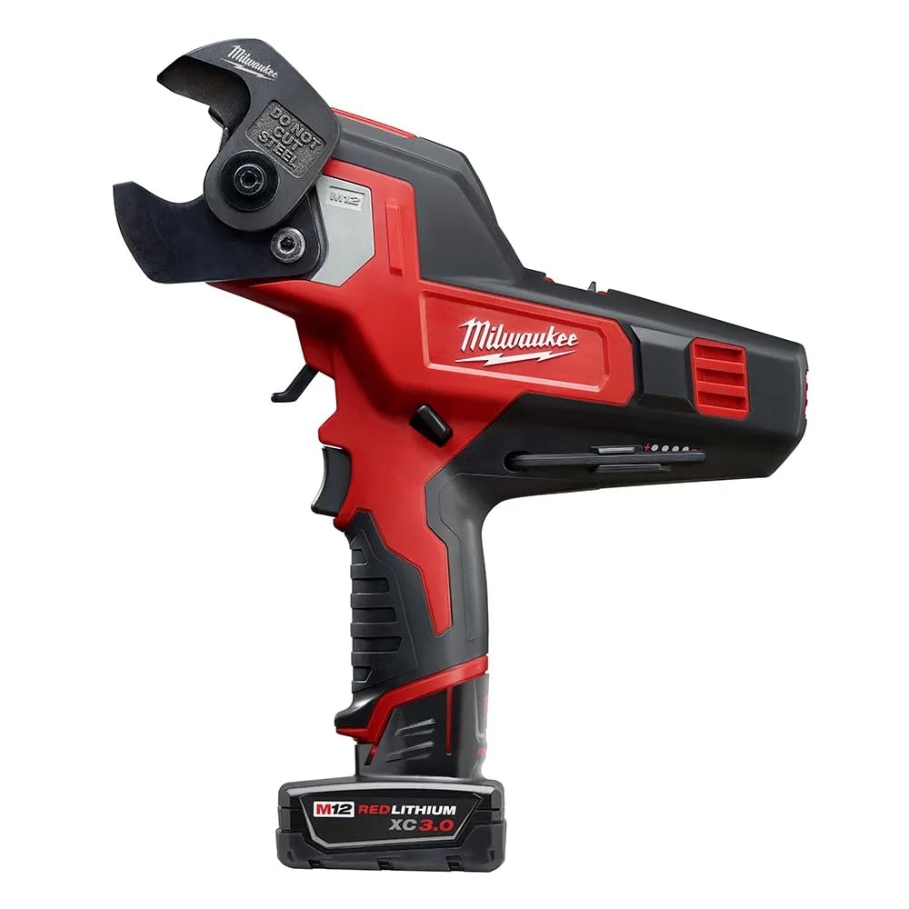 Milwaukee 2472 21XC M12 600 Mcm Cable Cutter Kit Wire Cutters Amazon