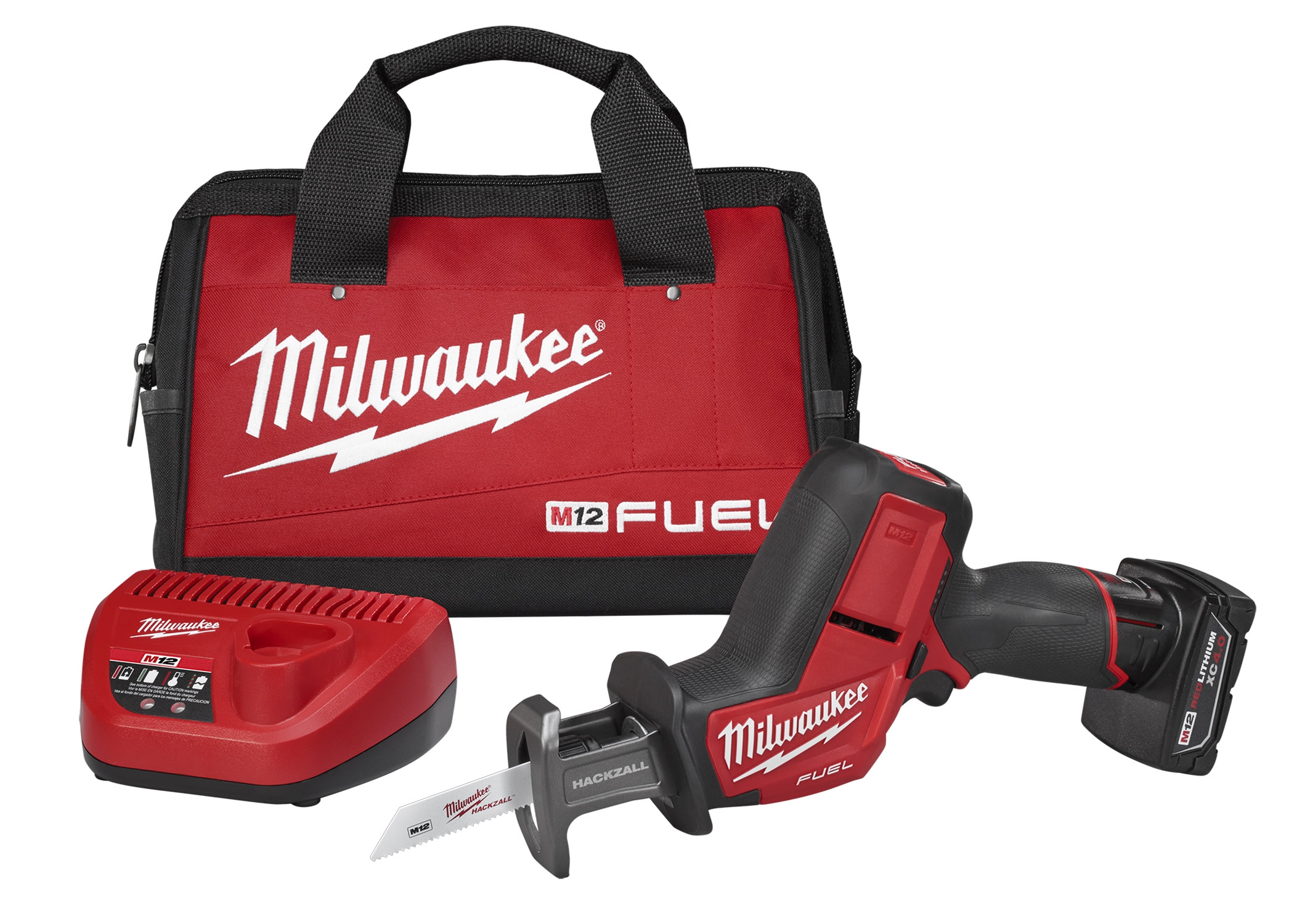 Milwaukee 2520 21XC M12 FUEL Hackzall Reciprocating Saw Kit Capital Electric Supply