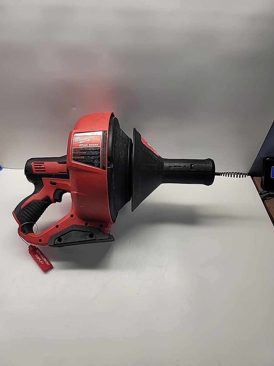 Milwaukee 2571 20 M12 Drain Snake Cleaning Machine DISPLAY FORPARTS 45242364237 EBay