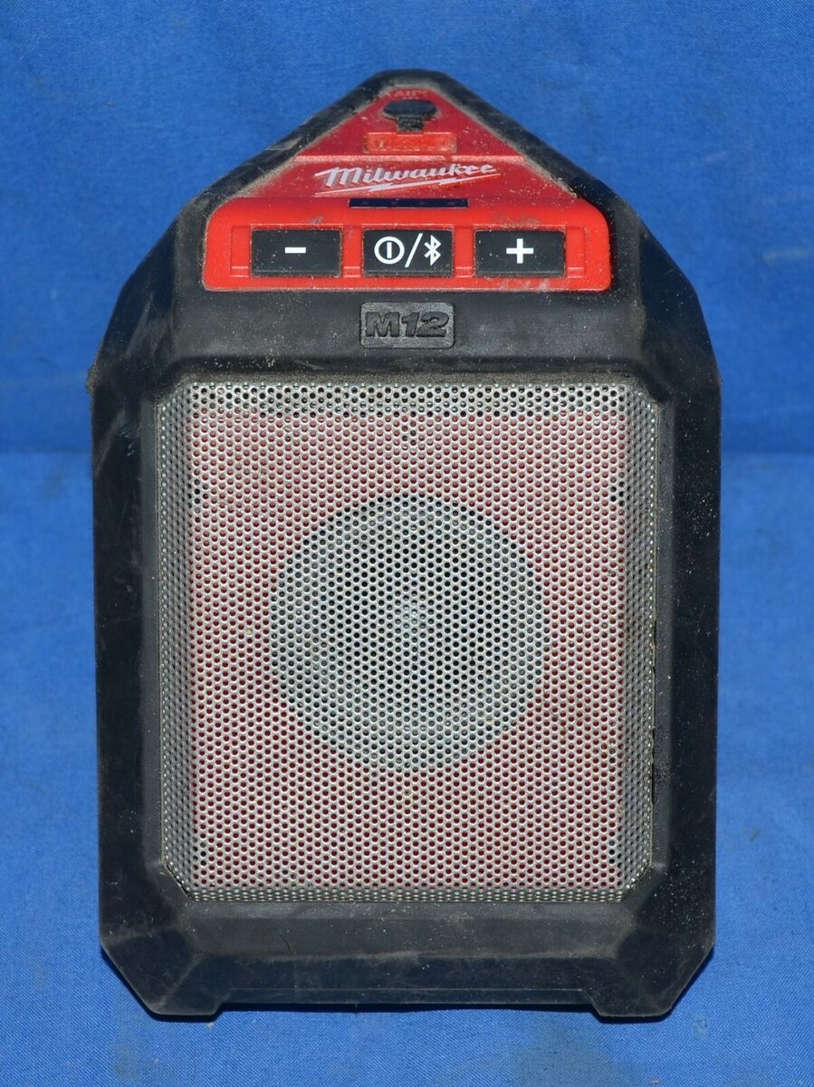 Milwaukee 2592 20 M12 Wireless Jobsite Speaker EBay