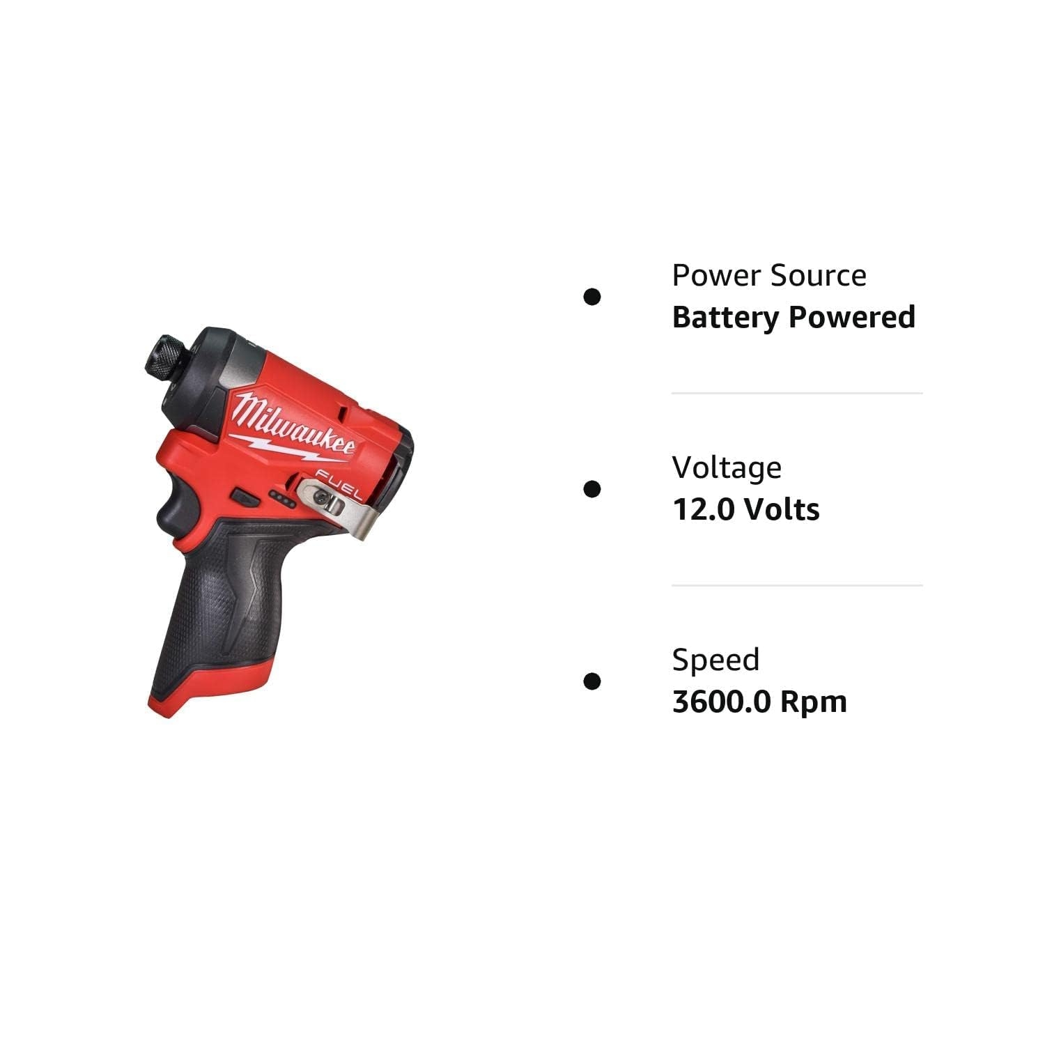 milwaukee m12 1 4 hex impact driver