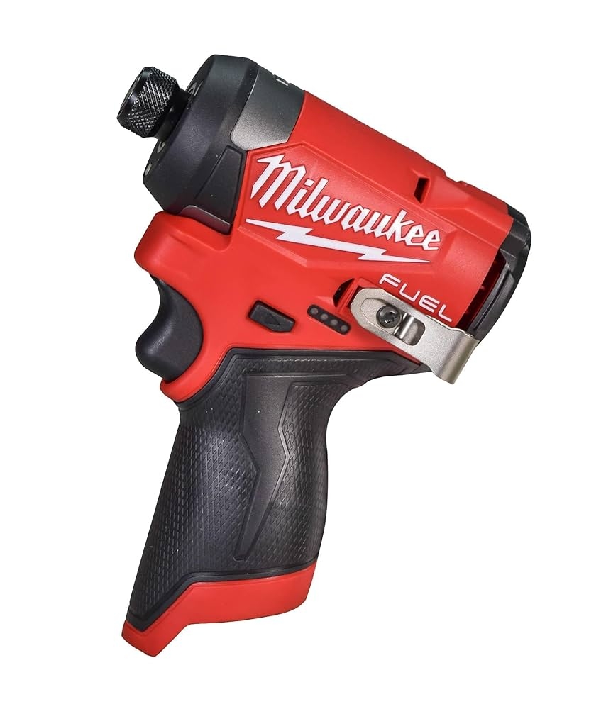 Milwaukee 3453 20 12V Fuel 1 4 Cordless Hex Impact Driver Bare Tool Amazon