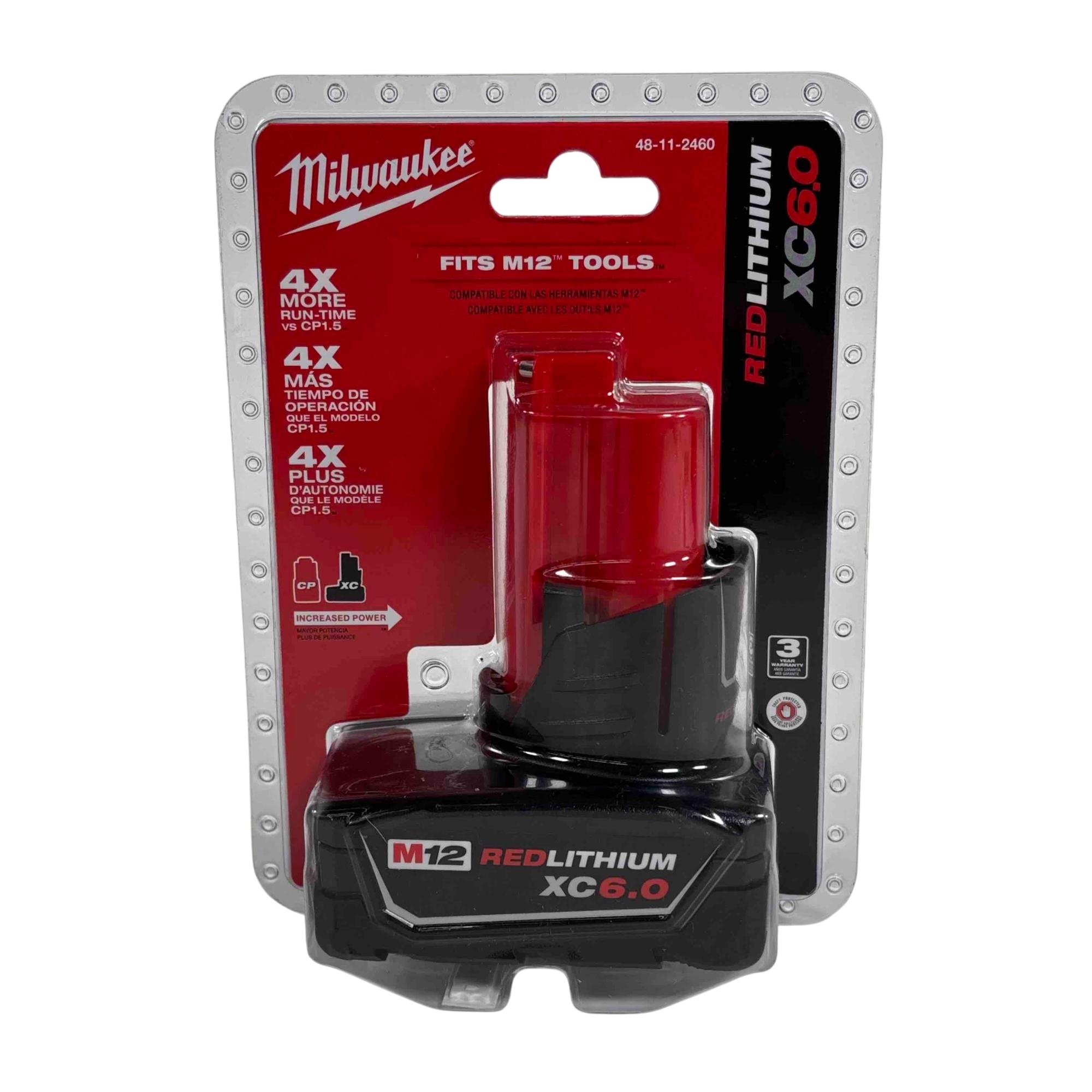 milwaukee m12 6.0