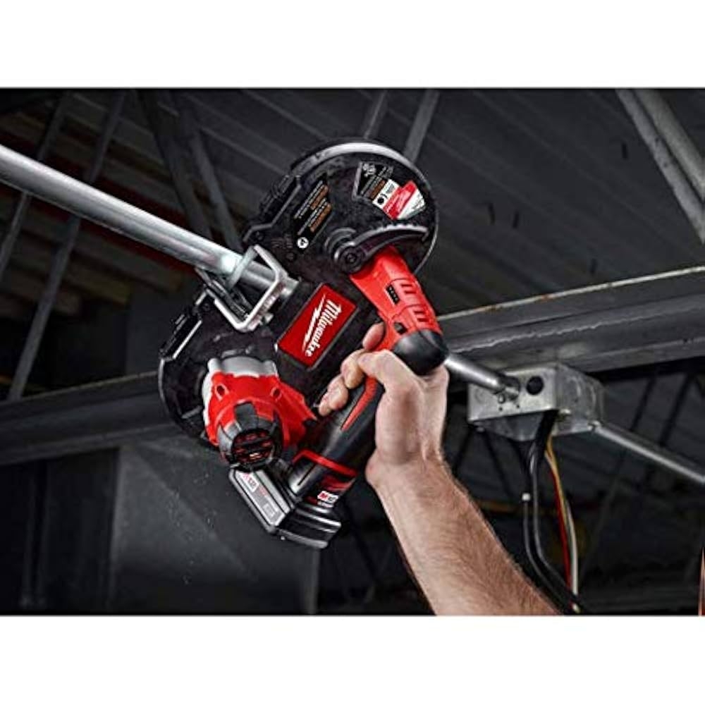 milwaukee m12 band saw blade size