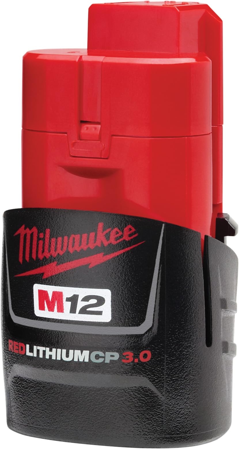 Milwaukee Electric Tool 48 11 2430 M12 Redlithium 3 0 Compact Battery Pack Amazon