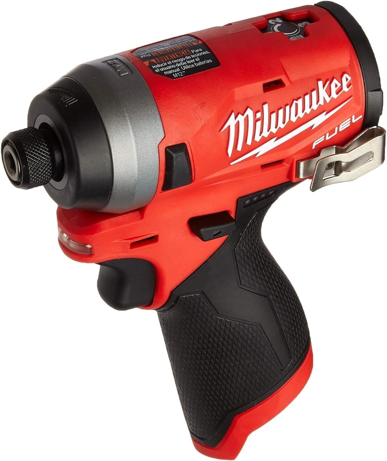 Milwaukee Electric Tool Brandclub Milwaukee Electric Tools MLW2553 20 M12 Fuel 1 4 Hex Impact Driver Bare 