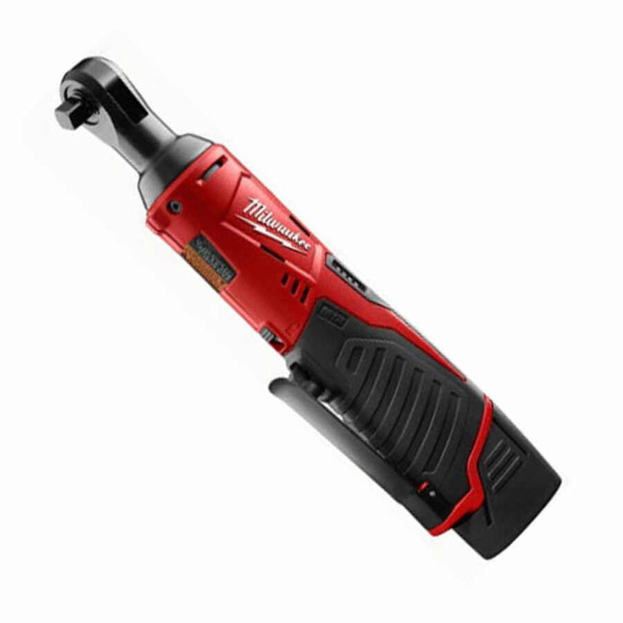 Milwaukee Electric Tools 2457 21 M12 Cordless 3 8 Ratchet Kit M12 Cordless 3 8 Ratchet Kit