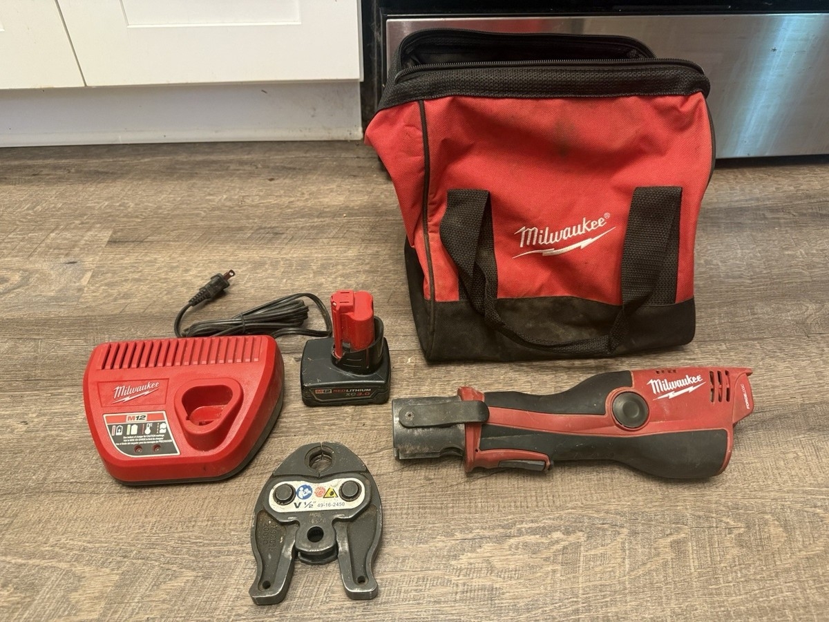 milwaukee pex crimper m12