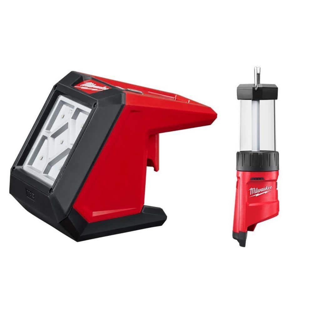 Milwaukee Jobsite Lighting M12 12 Volt 1000 Lumen Lithium Ion Cordless Rover LED EBay