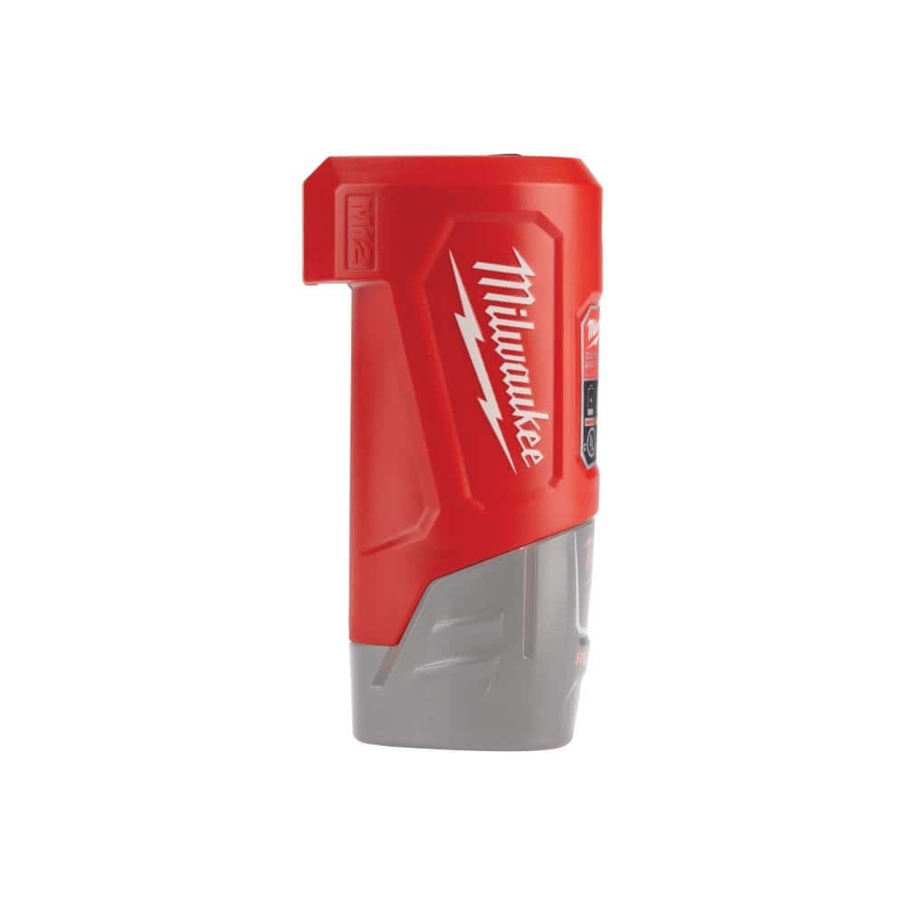 Milwaukee M12 12 Volt Lithium Ion Charger And Portable Power Source 48 59 1201 The Home Depot