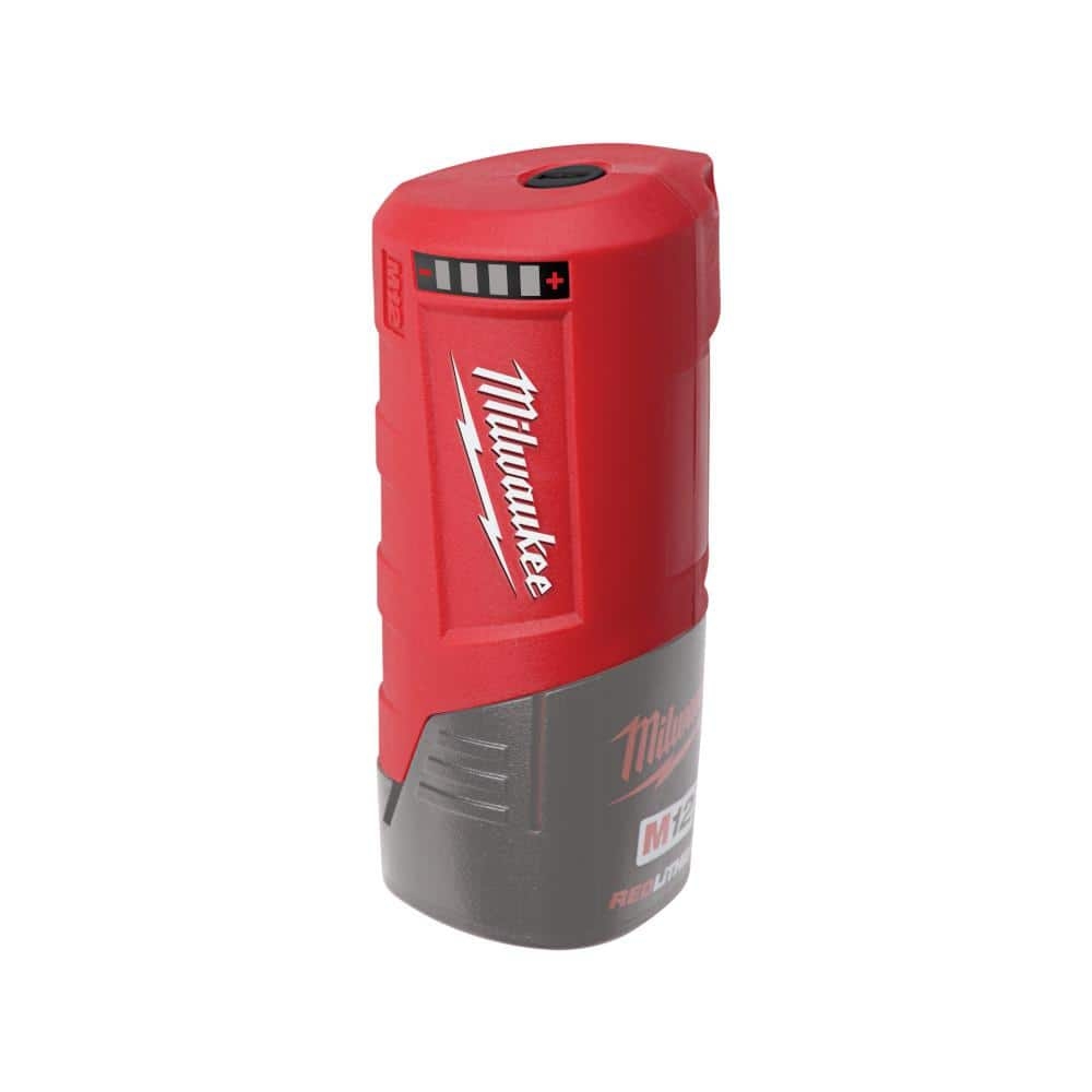 Milwaukee M12 12 Volt Lithium Ion Cordless Power Source Tool Only 49 24 2310 The Home Depot