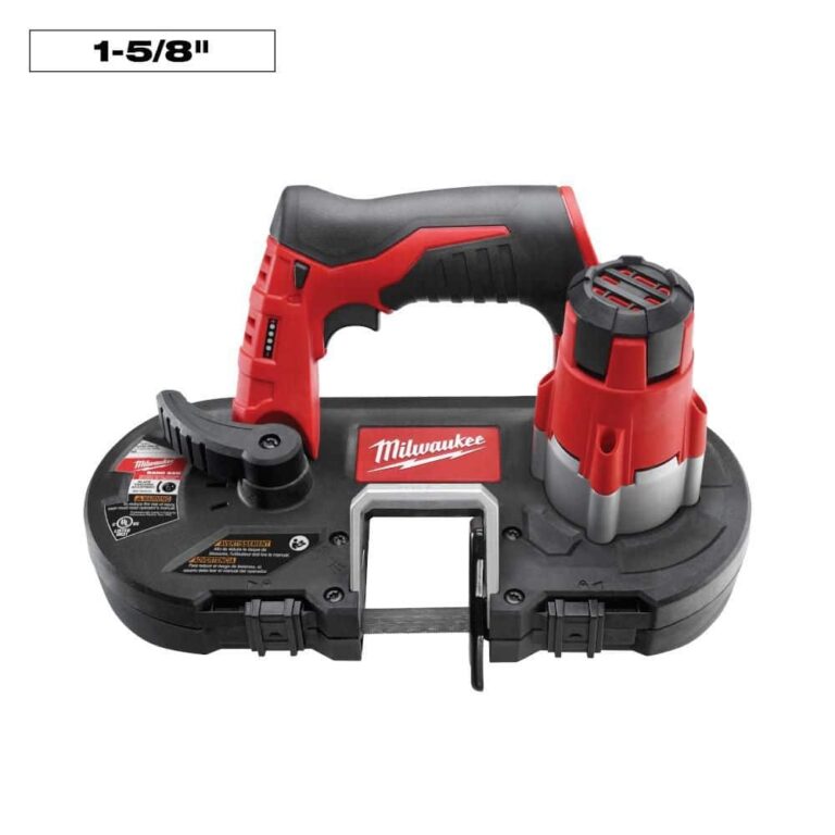 Milwaukee M12 12V Lithium Ion Cordless Sub Compact Band Saw Tool Only 2429 20 The Home Depot