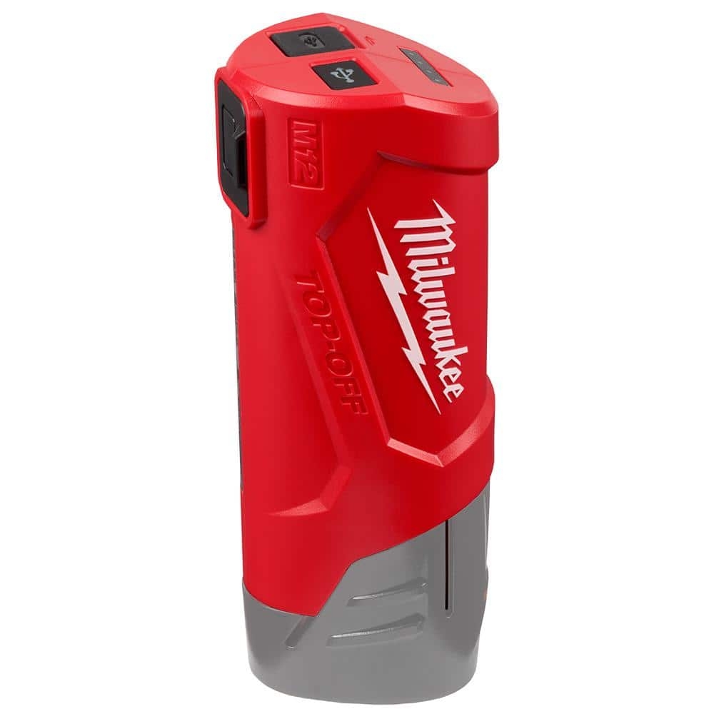 Milwaukee M12 12V Top Off Power Supply And Charger 48 59 1211 The Home Depot