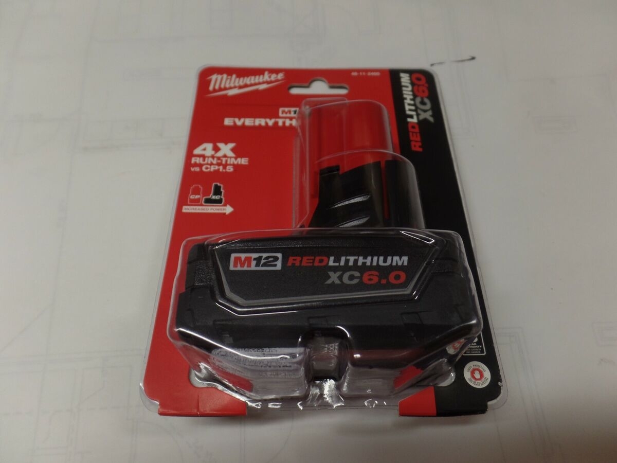 Milwaukee M12 12V XC 6 0Ah 4 0Ah 2 0Ah Extended Capacity Battery Pick One EBay
