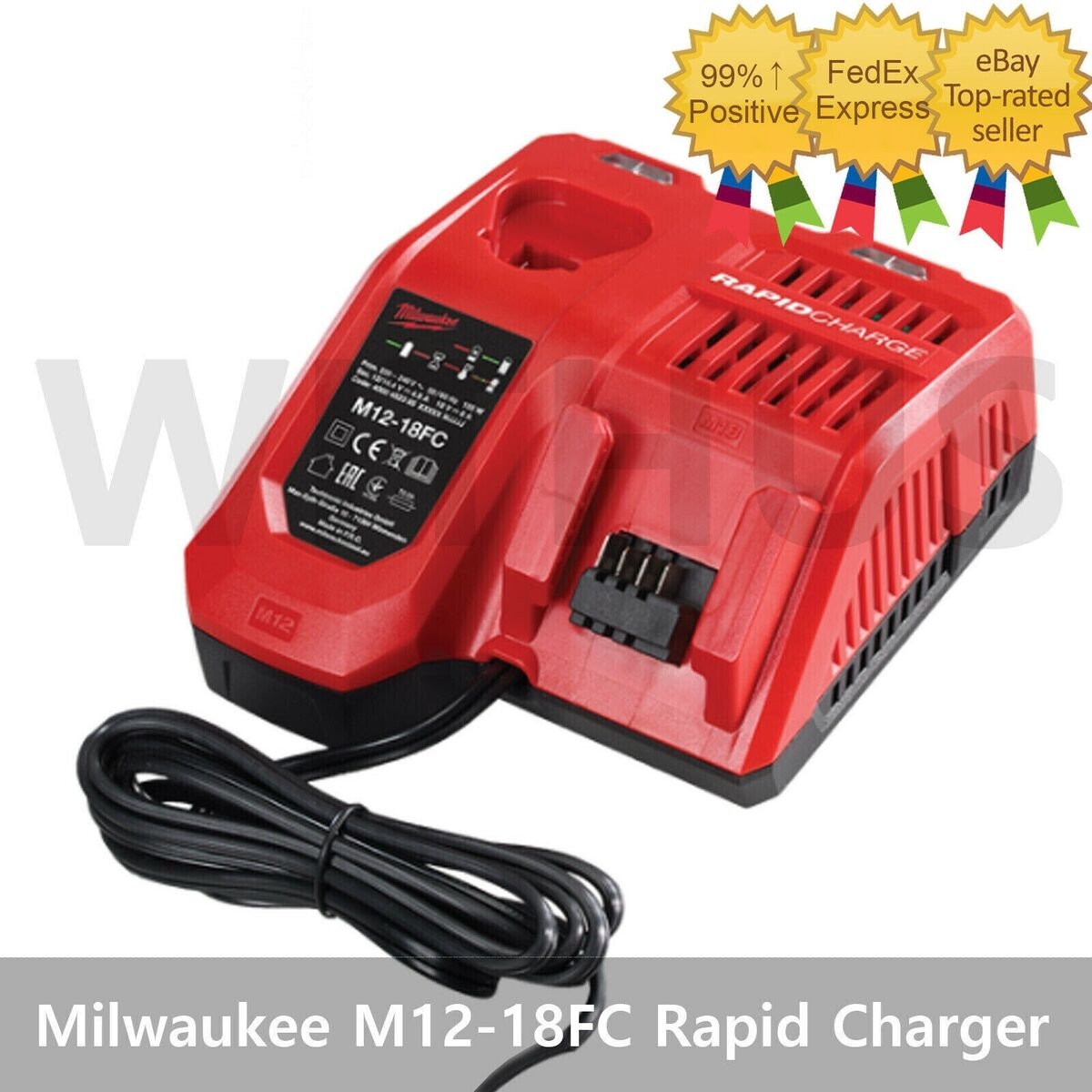 Milwaukee M12 18FC Rapid Charger For M12 M18 12V 18V 220V Bulk Pack EBay