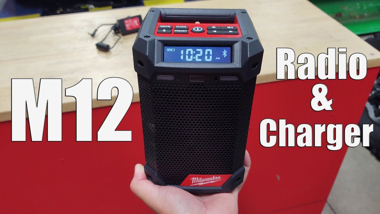Milwaukee M12 Bluetooth Radio And Battery Charger Review 2951 20 YouTube