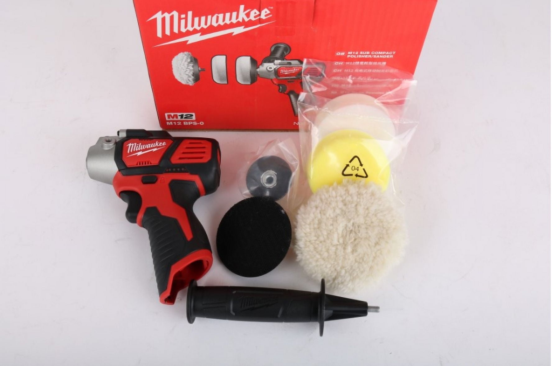 Milwaukee M12 BPS 0 Cordless Sander Polisher 12V Battery Powered Handheld Bare Unit Walmart