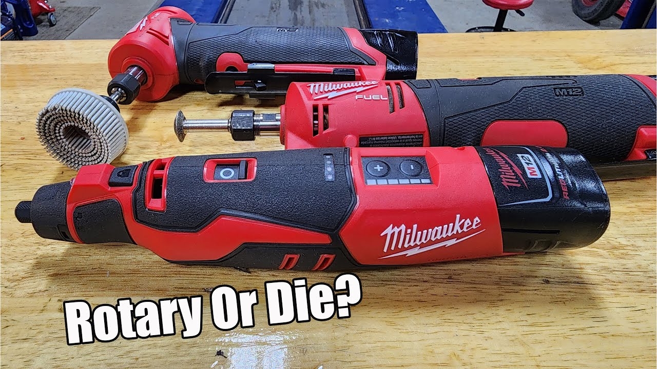 Milwaukee M12 Brushless Rotary Tool Review OR Milwaukee Die Grinder 2525 20 2525 21 YouTube