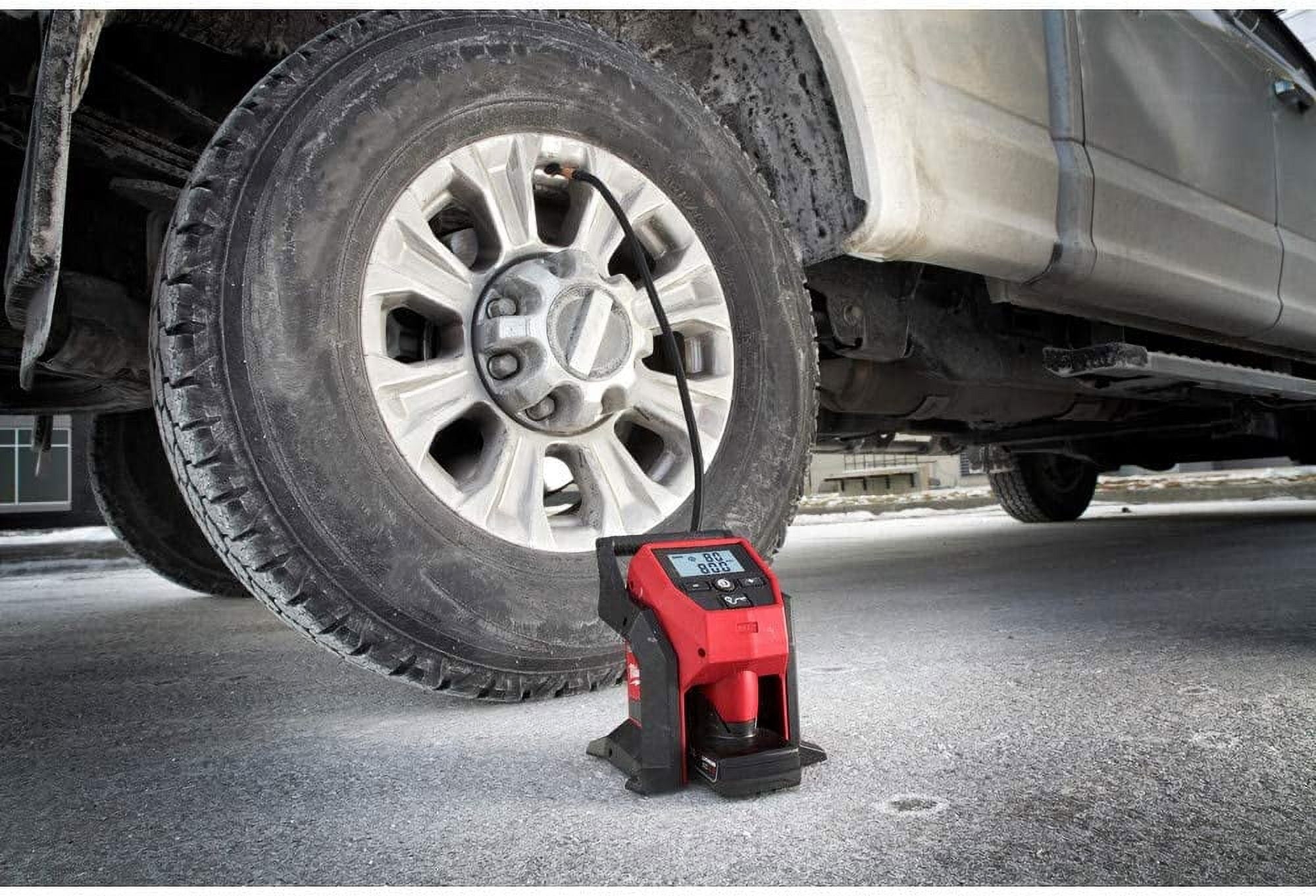 MILWAUKEE M12 Compact Inflator Cordless Automotive Air Pump Tool Walmart