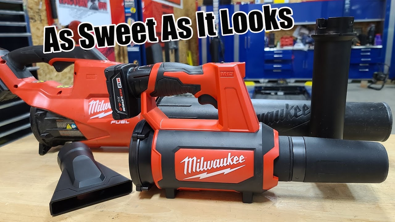 Milwaukee M12 Compact Spot Blower Review Model 0852 20 YouTube