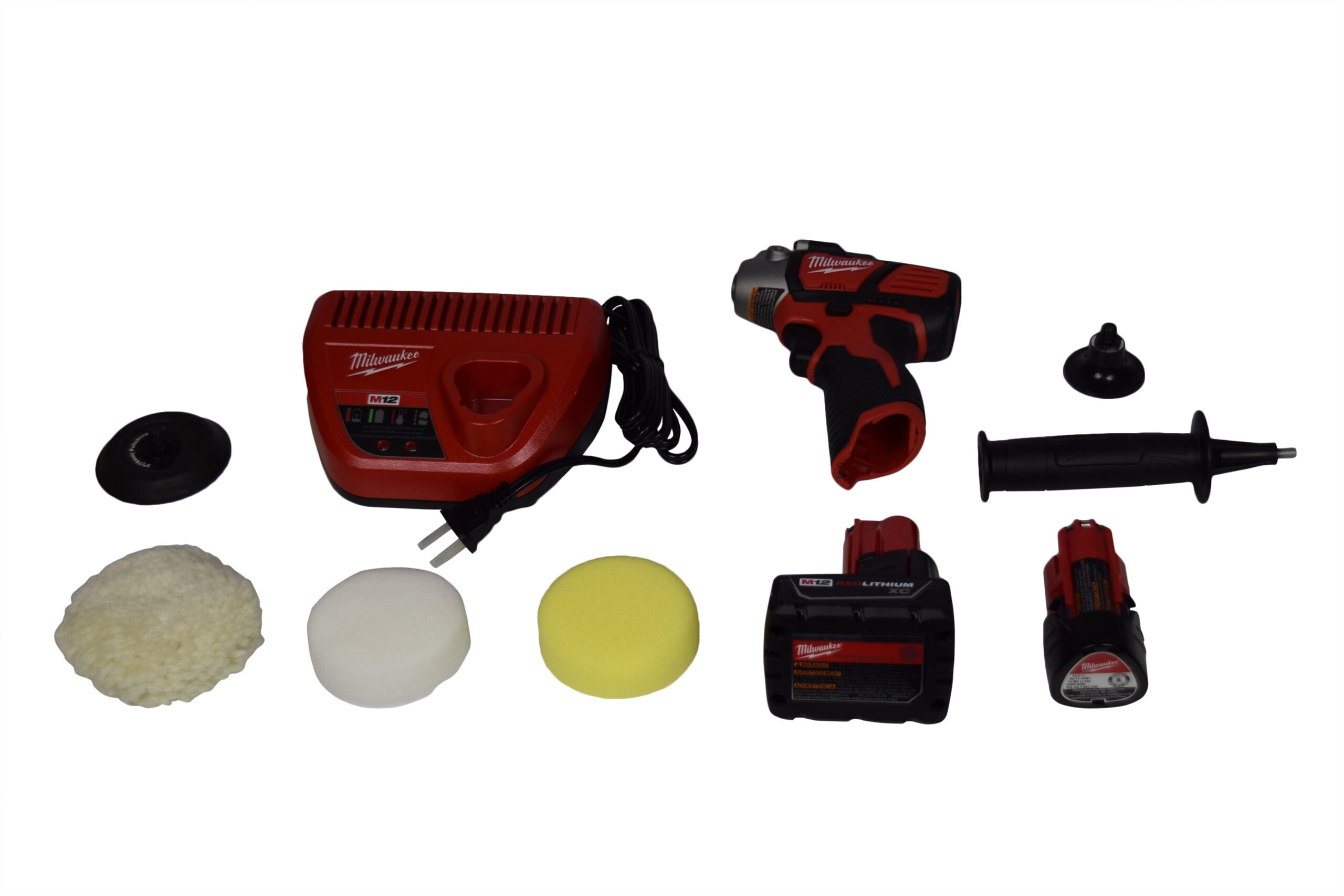 Milwaukee M12 Cordless Polisher Sander Kit Battery Powered Variable Speed Walmart
