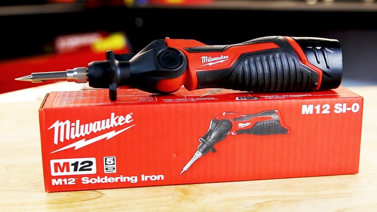 Milwaukee M12 Cordless Soldering Iron YouTube