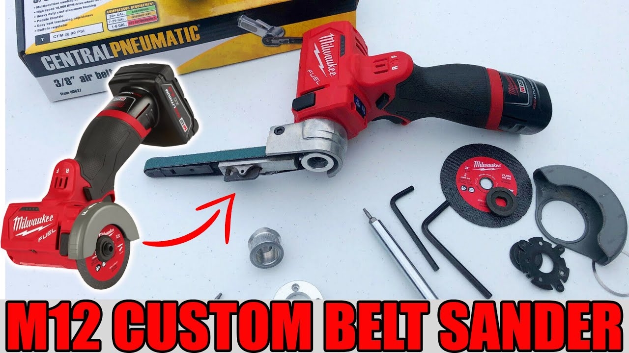 milwaukee belt sander m12
