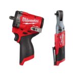 Milwaukee M12 FUEL 12V Lithium Ion Brushless Cordless Stubby 3 8 In Impact Wrench And M12 FUEL 3 8 In Ratchet 2 Tool 2562 20 2557 20 The Home Depot