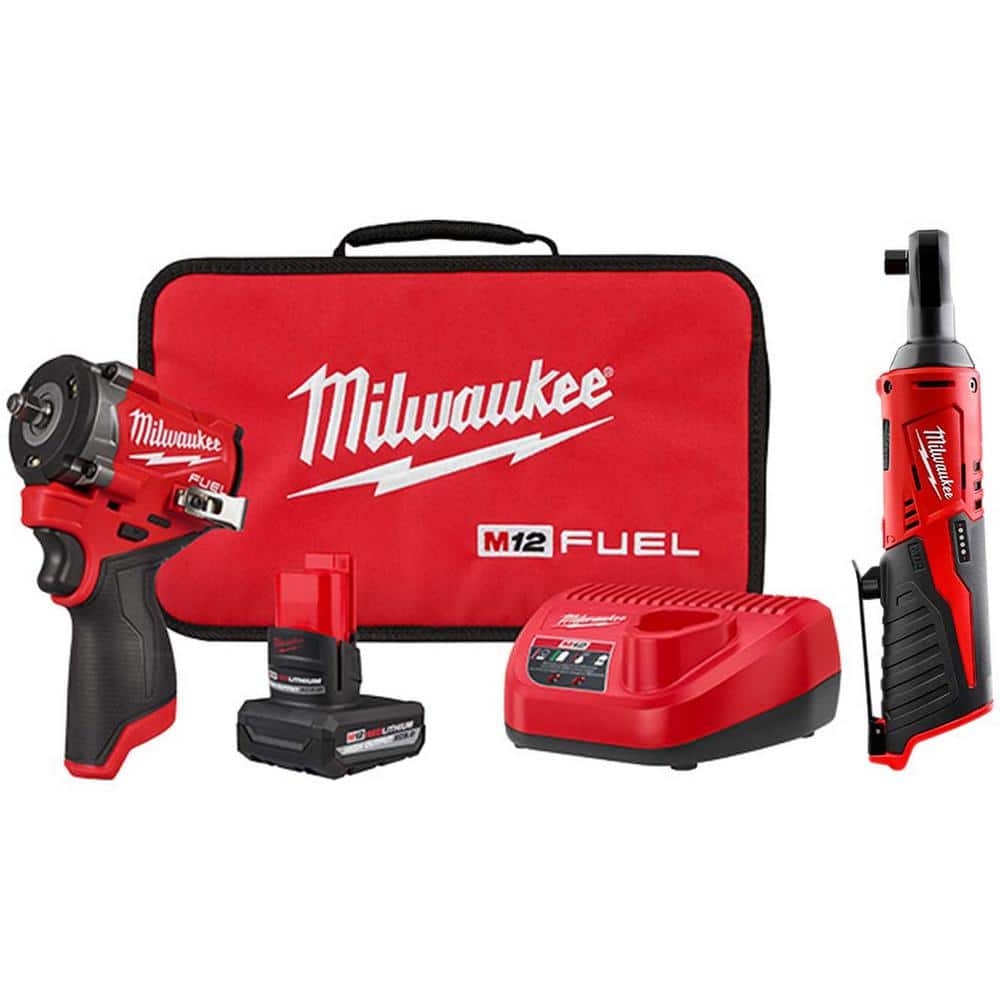 milwaukee m12 3 8