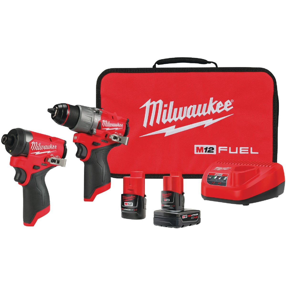 Milwaukee M12 Fuel 2 Tool Combo Kit Berings