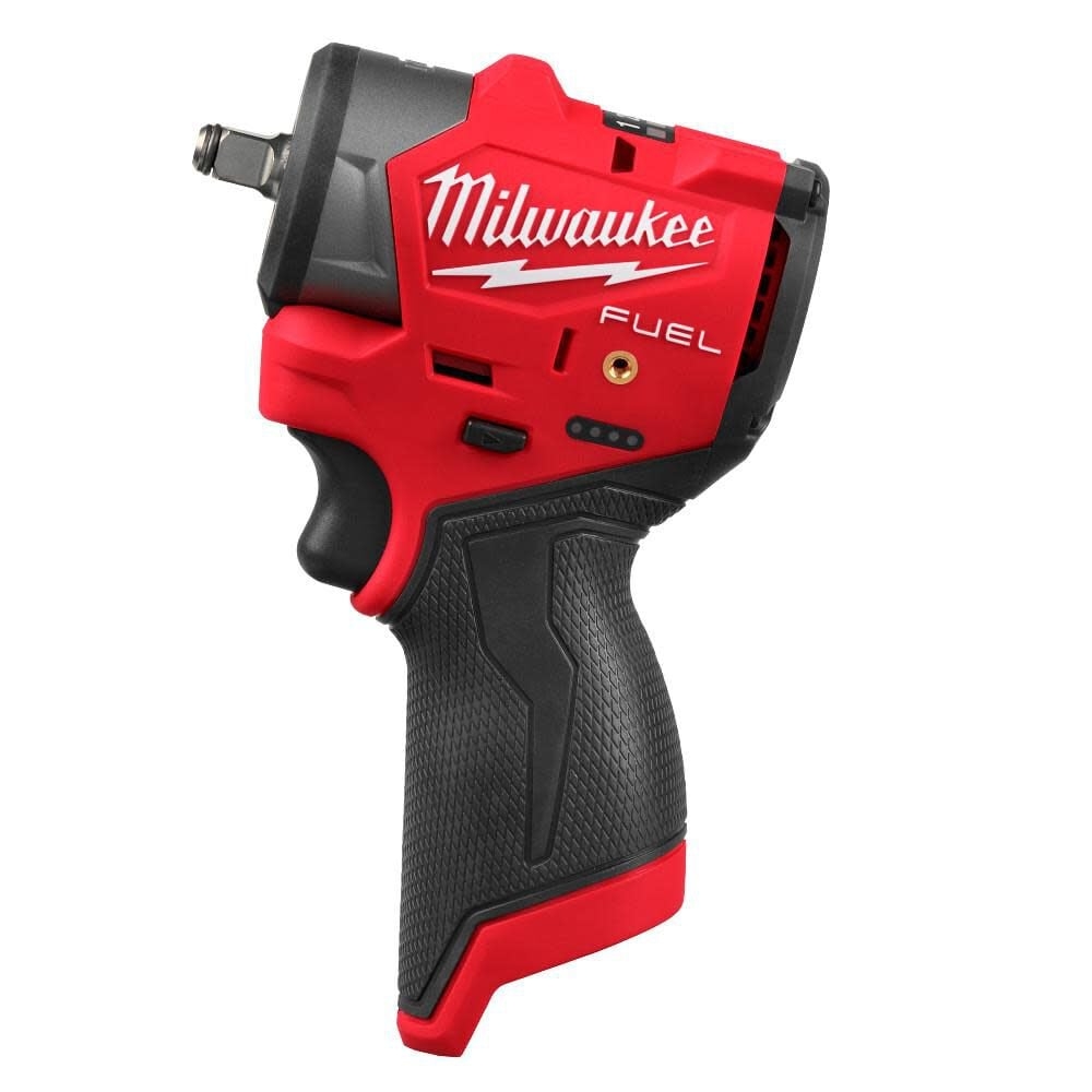 Milwaukee M12 FUEL 3 8 Inch Subcompact Impact Wrench With Friction Ring Bare Tool 3049 20 Acme Tools