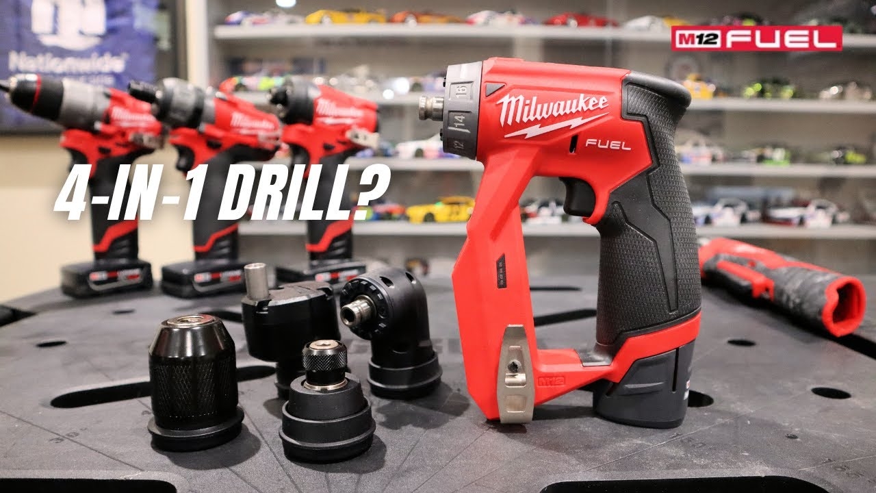 Milwaukee M12 Fuel 4 in 1 Installation Drill Driver Kit 2505 22 YouTube