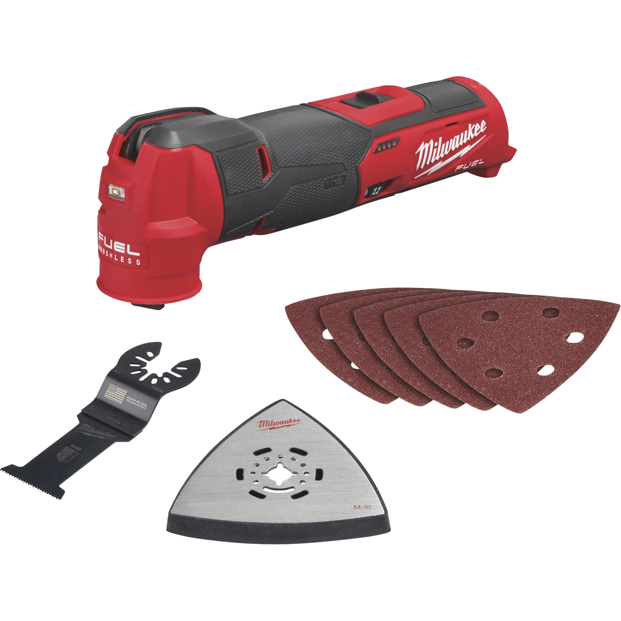 Milwaukee M12 FUEL Cordless Oscillating Multi Tool Tool Only Model 2526 20 Northern Tool