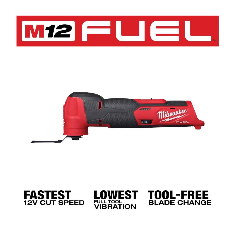 Milwaukee M12 FUEL Oscillating Multi Tool Bare Tool 2526 20 Acme Tools