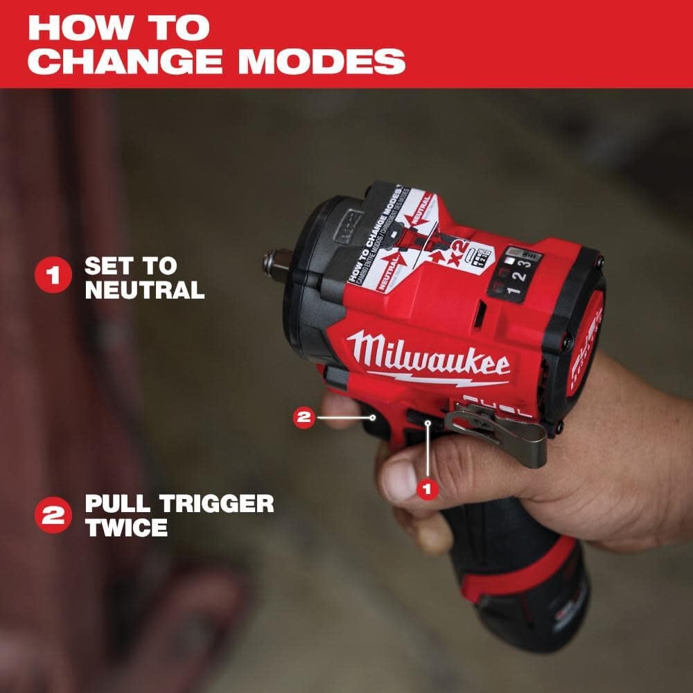 Milwaukee M12 FUEL Stubby 1 2 Inch Impact Wrench Bare Tool TPT Premium Cart Amazon