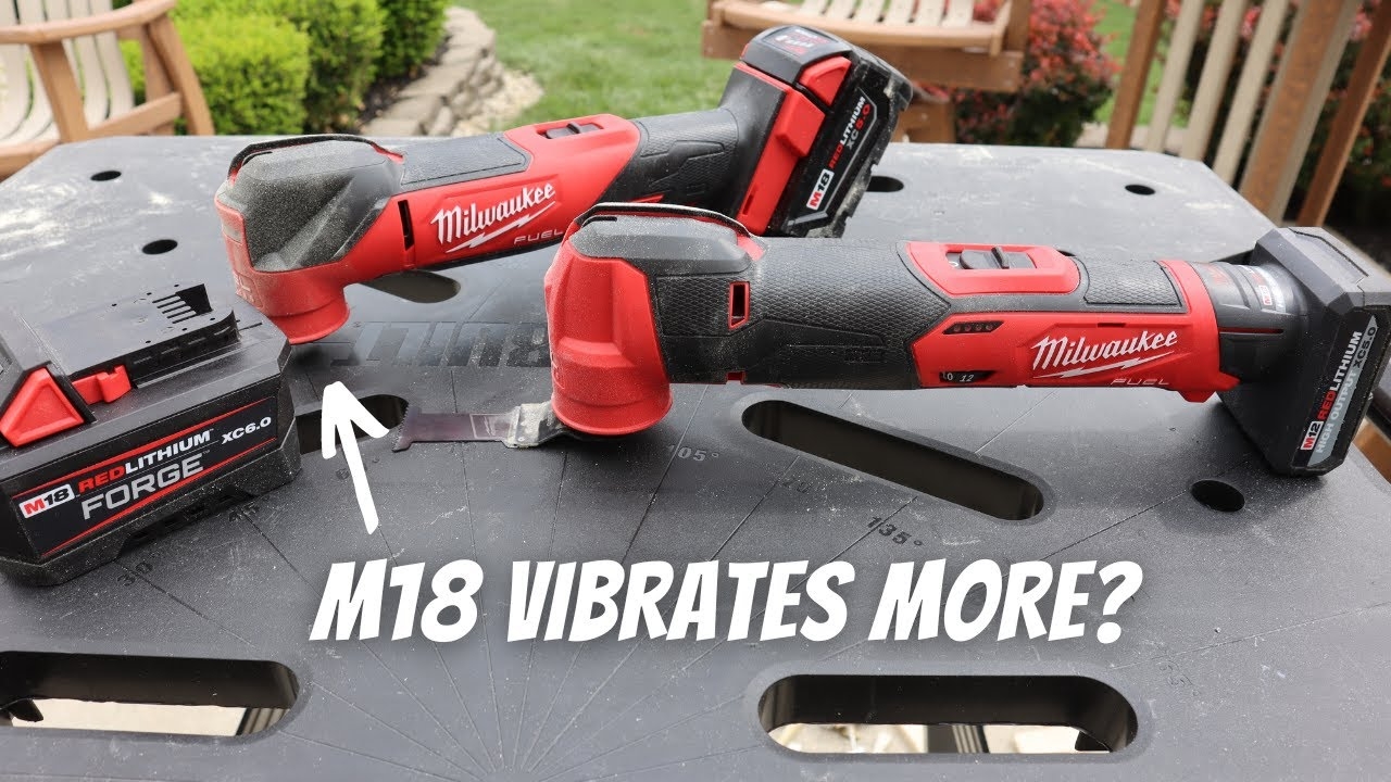 difference between milwaukee m12 and m18