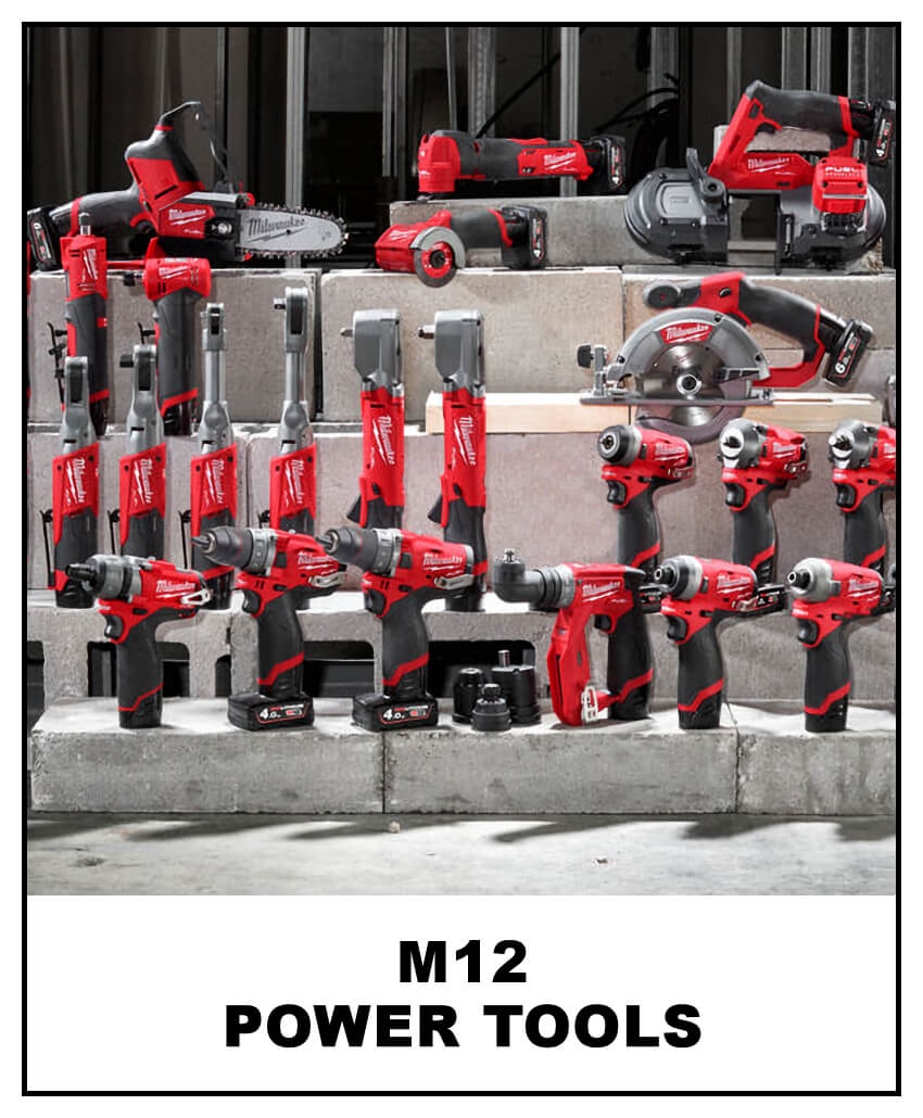 Milwaukee M12 New Arrivals Tools List
