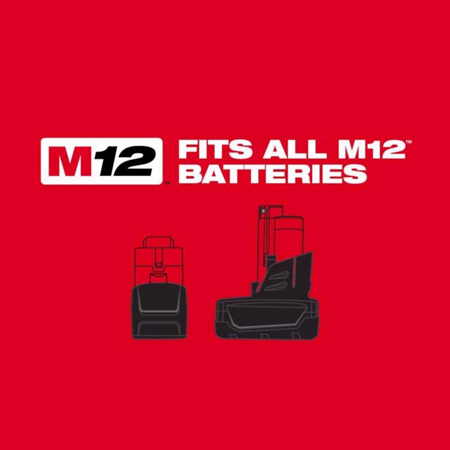 Milwaukee M12 RedLithium CP 1 5 Ah Lithium Ion Compact Battery Combo Pack 2 Pc Stine Home Yard The Family You Can Build Around 